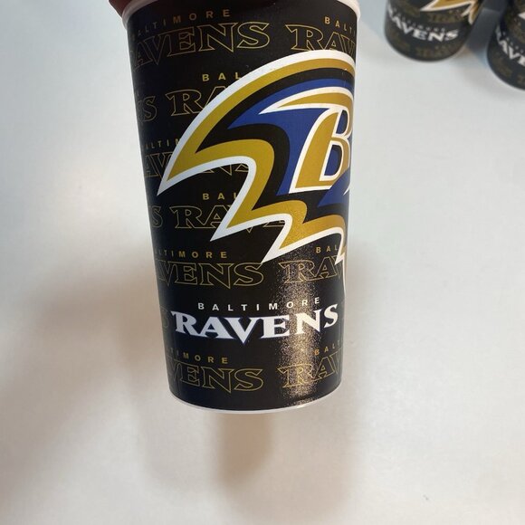 Baltimore Ravens‎ NFL Football Party Supplies Bowl Cups Pom Poms Sticks Picks - Picture 7 of 16